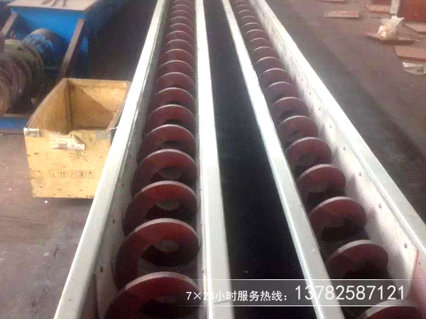 汙泥輸送采用無軸螺旋輸送機才是對的 汙泥輸送采用無軸螺旋輸送機才是對的