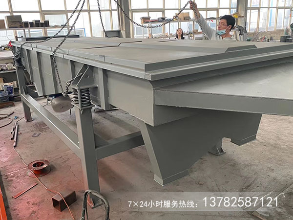 無粘性幹式粉末、顆粒物料的篩分和除雜選用直線篩