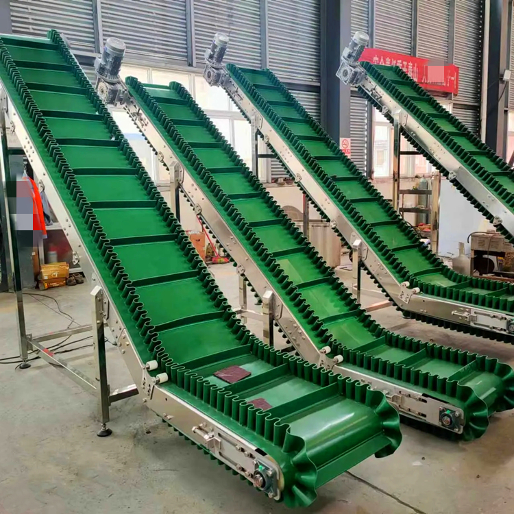 DJ大傾角裙邊皮帶輸送機運行原理及主要性能參數 DJ大傾角裙邊皮帶輸送機運行原理及主要性能參數