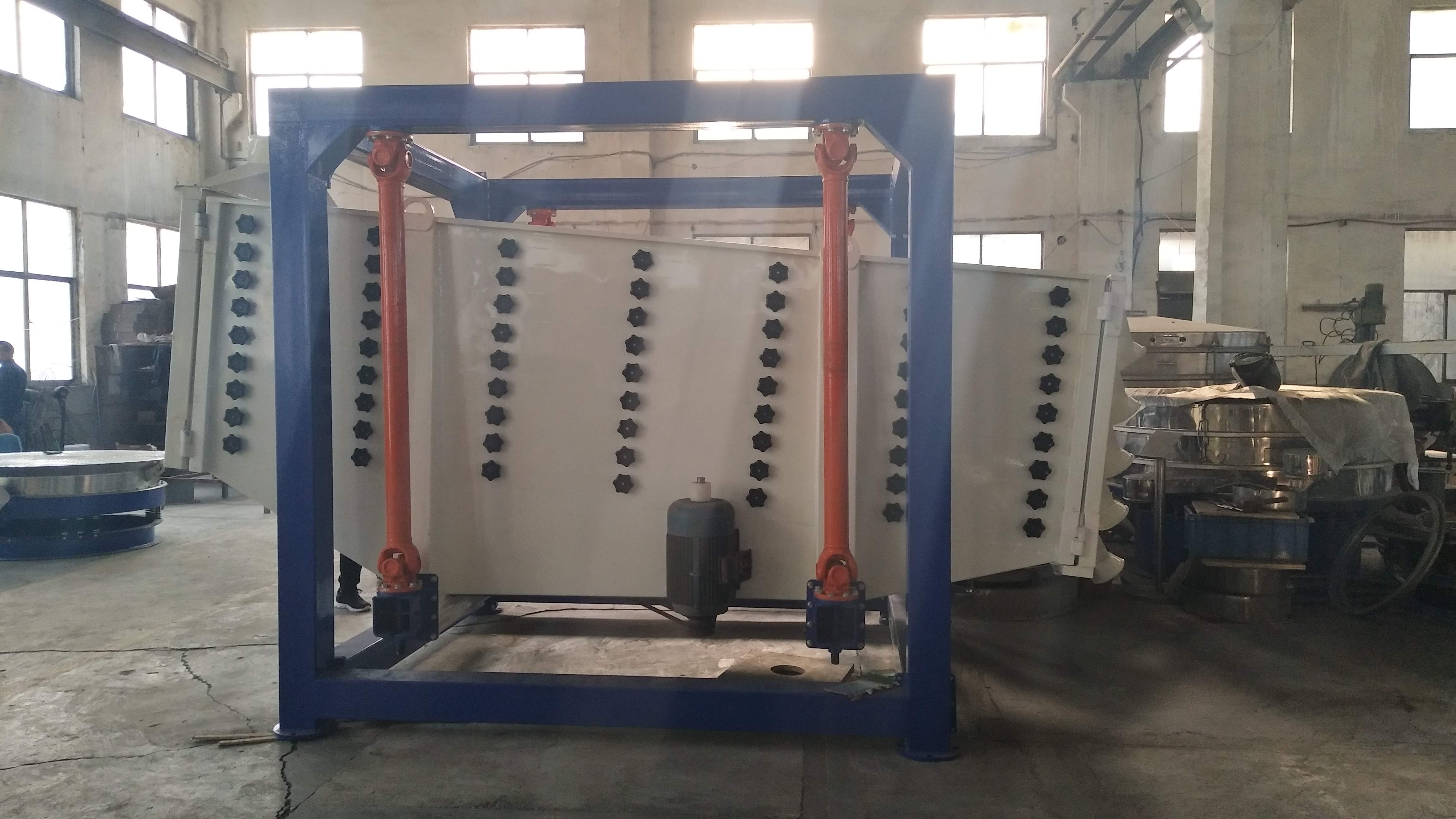 方形搖擺篩在澱粉篩分中的問題