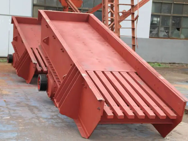 棒條式雙電機振動給料機-礦山大石塊給料機廠家定製(棒條式雙電機振動原理) 棒條式雙電機振動給料機-礦山大石塊給料機廠家定製(棒條式雙電機振動原理)